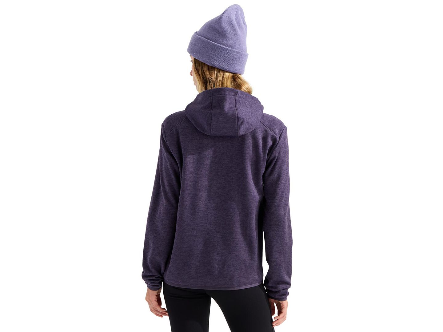 Женское худи The North Face Performance Fleece Full-Zip, цвет: Сумеречный — фото 4