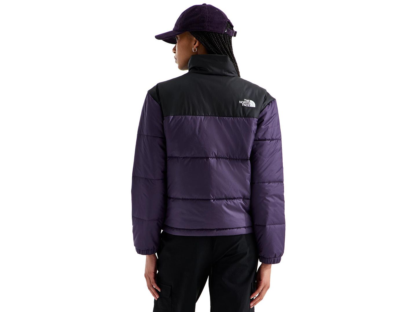 Женская куртка The North Face Nuketo Synth Insulated, цвет: Сумеречный / Чёрный — фото 4