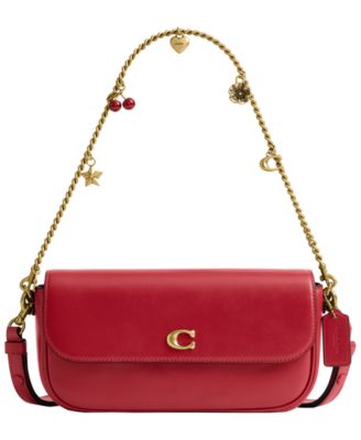 Brook Small Leather Flap Shoulder Handbag