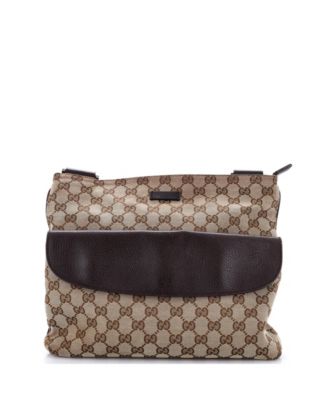 Medium Front Pocket Messenger Bag GG Canvas
