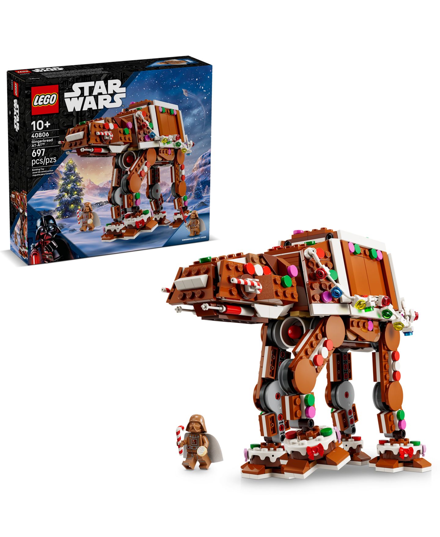 LEGO® Конструктор LEGO Star Wars «Пряничный At-At» 40806, 697 деталей, от 10 лет — фото 1
