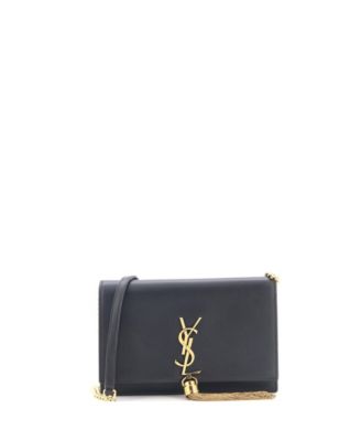 Classic Monogram Tassel Chain Wallet Leather