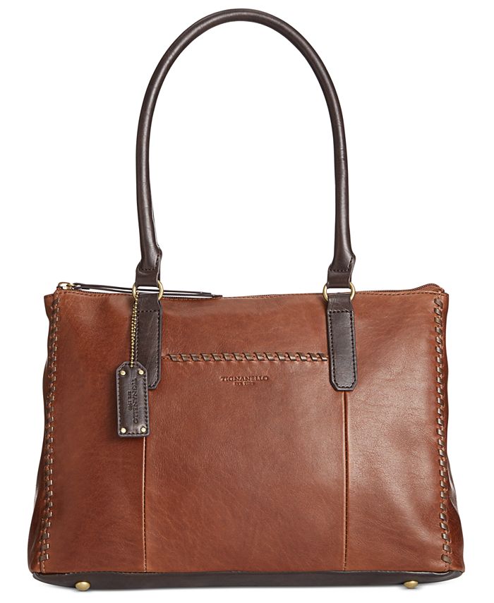 Tignanello Classic Whipstitch Vintage Tote & Reviews - Handbags ...