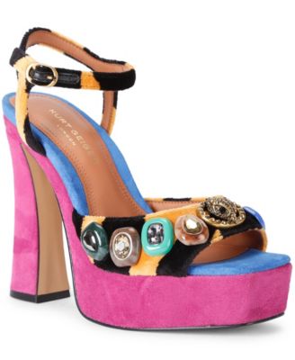 Women's Chelsea Platform Peep Sandals
