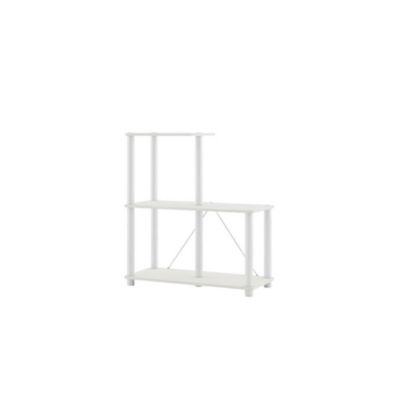 27.55 Inch 3-Cube Wood Open Shelf Bookcase