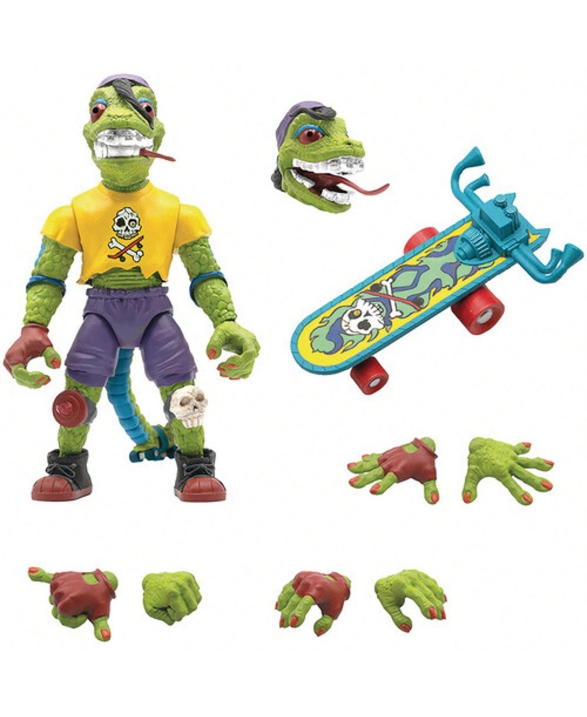 Super7 Teenage Mutant Ninja Turtles Mondo Gecko 3.56" Action Figure, Ages 14+