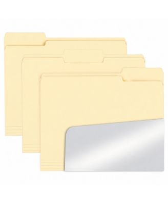 100 Pack 1/3 Cut Tab Colored File Folders Letter Size For Office Classroom