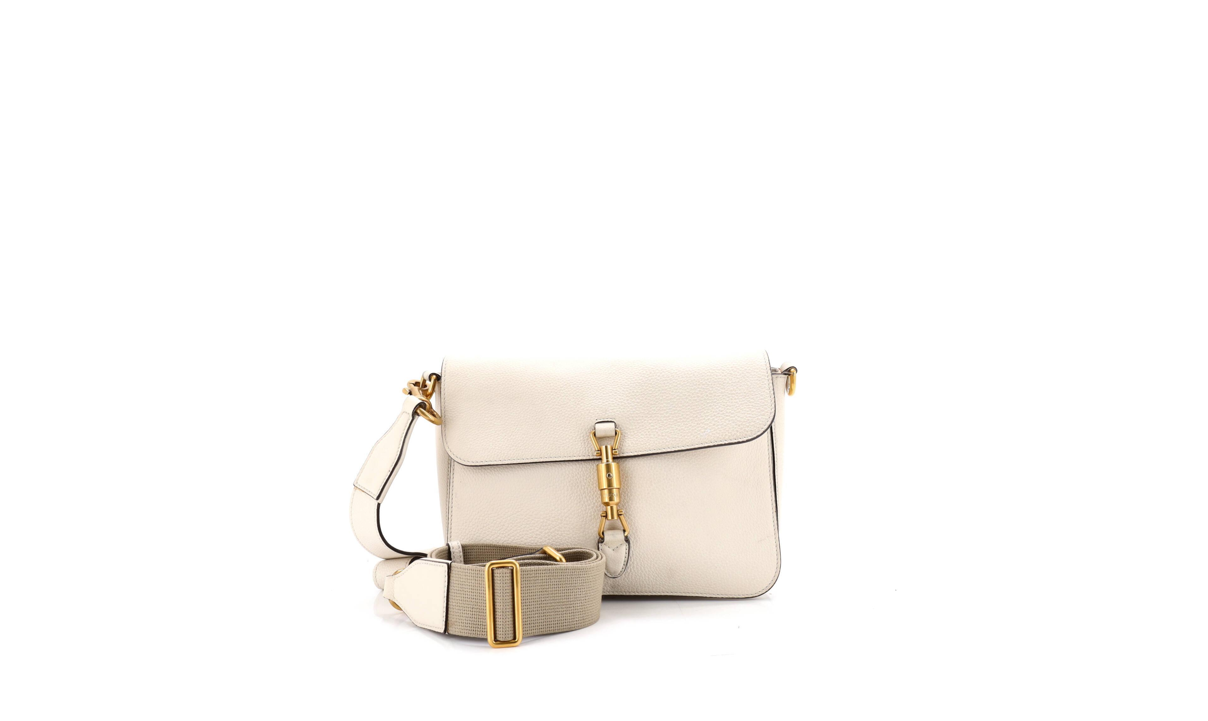 Pre-Owned Gucci Jackie Soft Convertible Shoulder Bag Leather