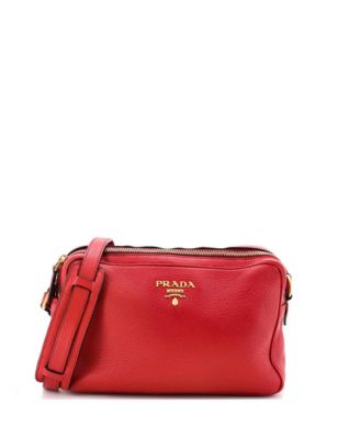 Medium Double Zip Camera Bag Vitello Phenix