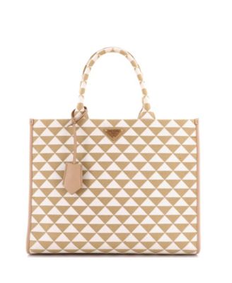 Large Symbole Shopper Tote Jacquard