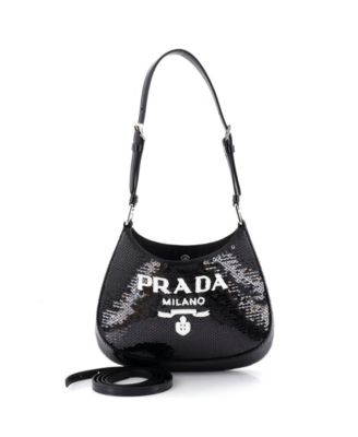 Small Cleo Shoulder Bag Sequins