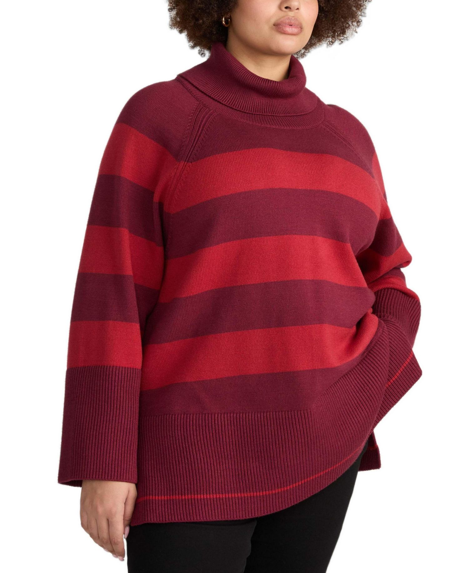Plus Size Better Than Wool Oversize Turtleneck Sweater