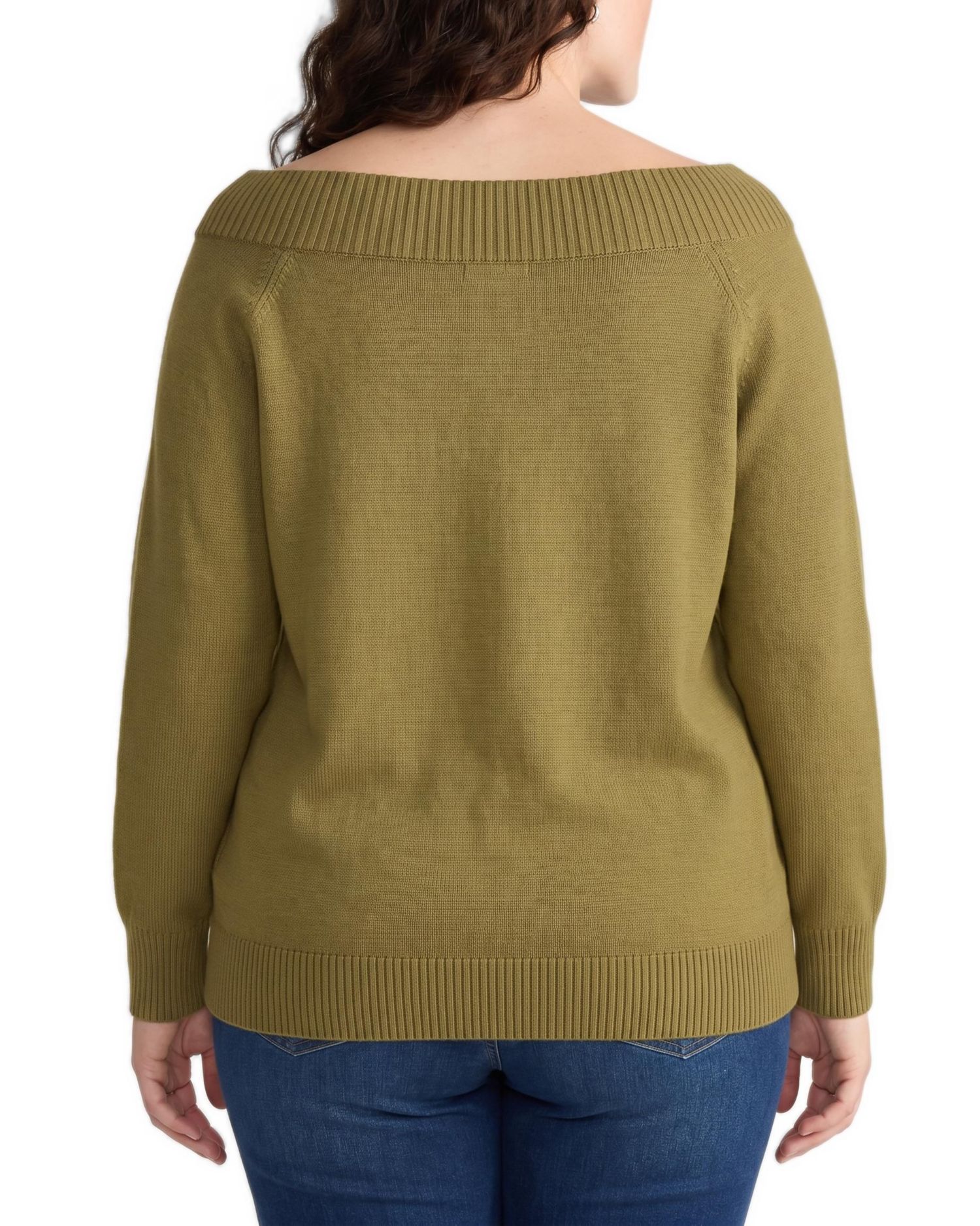 Plus Size Noomi Cold Shoulder Sweater