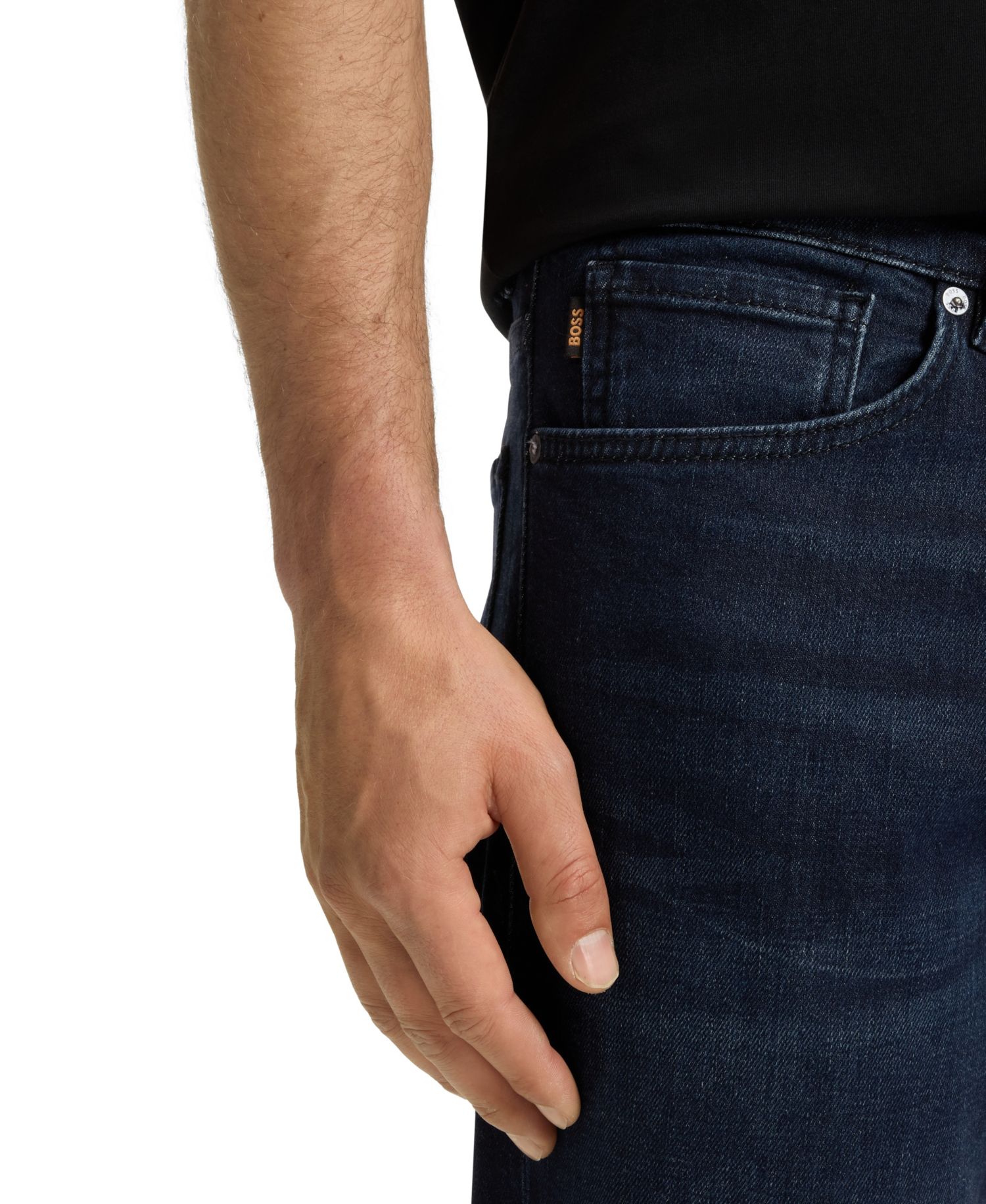 Men's Comfort-Stretch Denim Regular-Fit Jeans