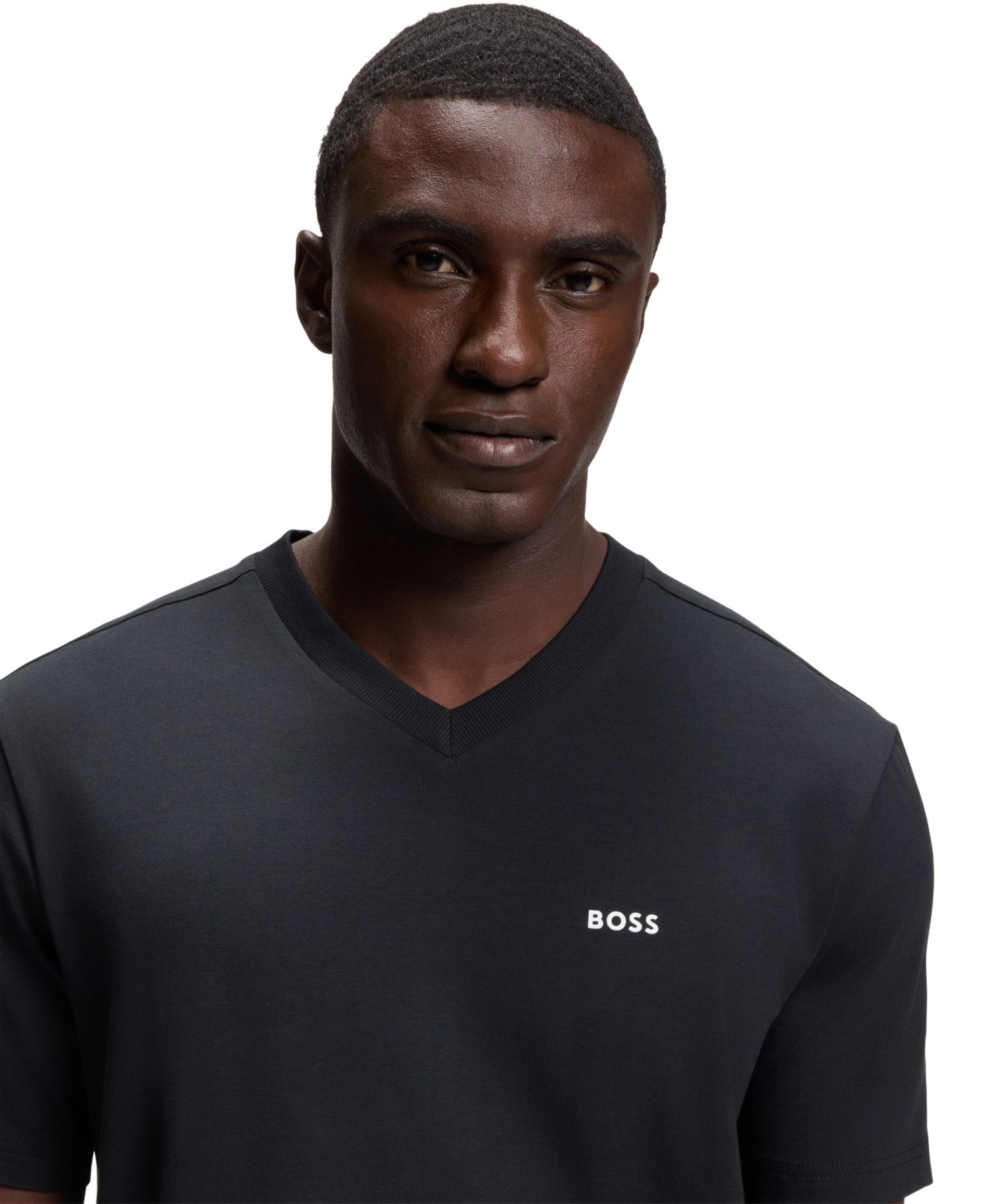 Men's Contrast Logo Regular-Fit T-Shirt