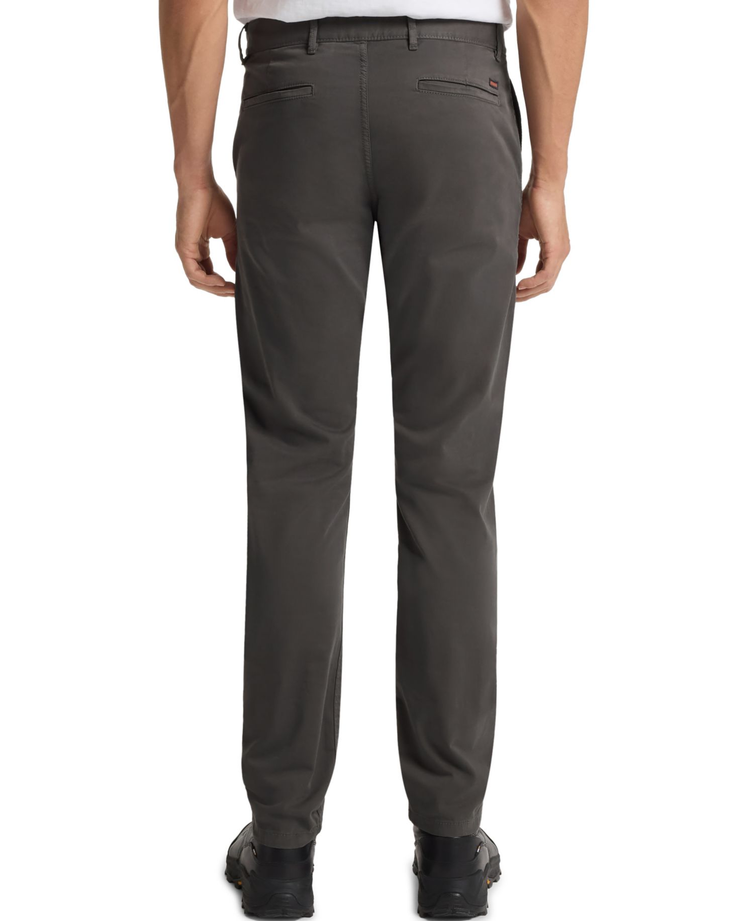 Men's Stretch-Cotton Satin Slim-Fit Chinos