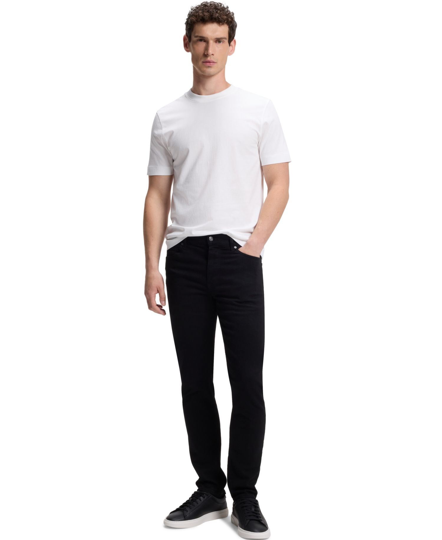 Men's Thompson 02 Cotton Jersey Regular-Fit Crew Neck T-Shirt