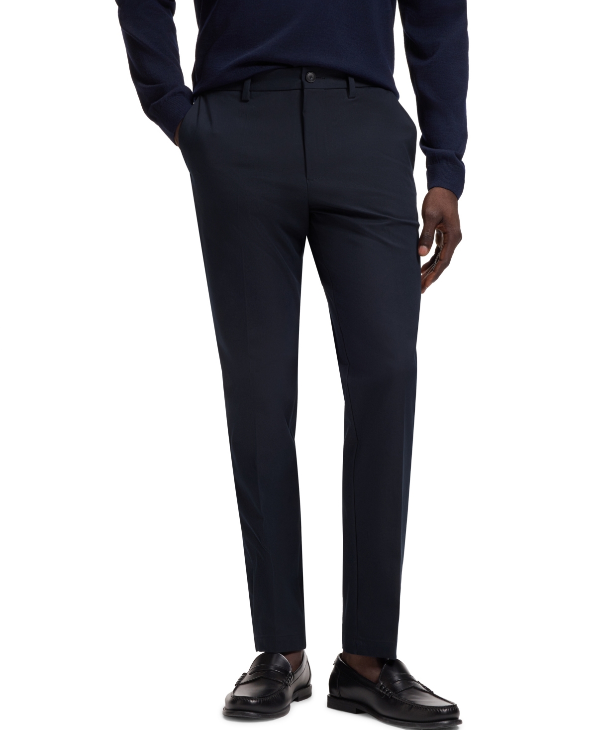 Boss by Hugo Men's Stretch-Cotton Blend Slim-Fit Pants