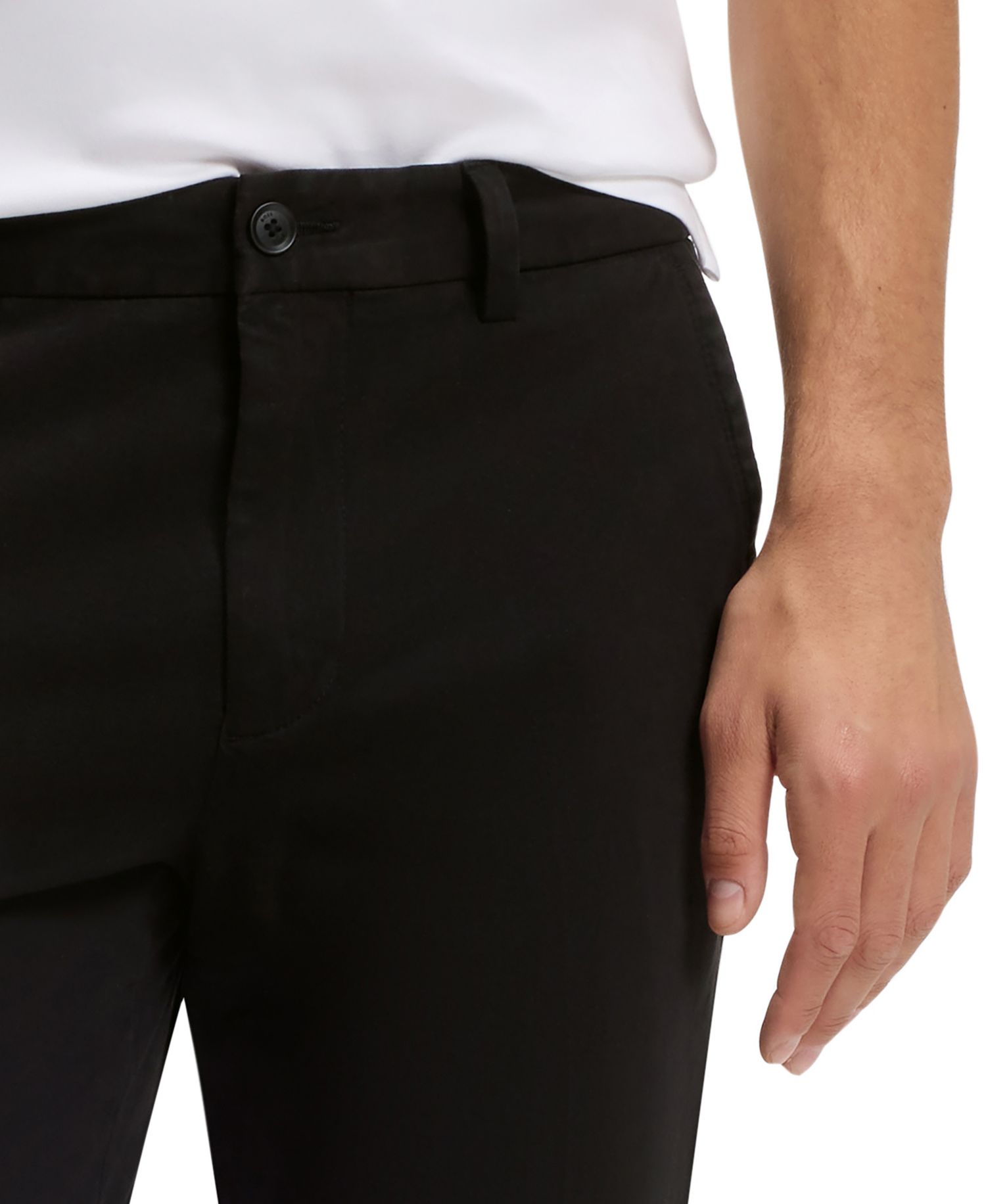 Men's Stretch-Cotton Slim-Fit Pants