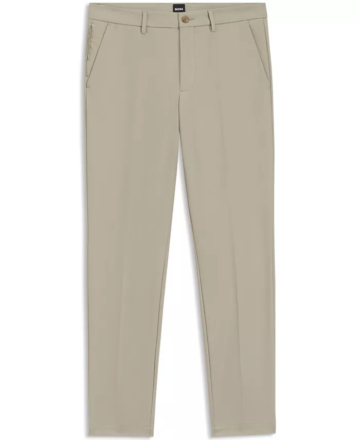 BOSS by Men's Stretch-Cotton Blend Slim-Fit Pants - thumbnail 2