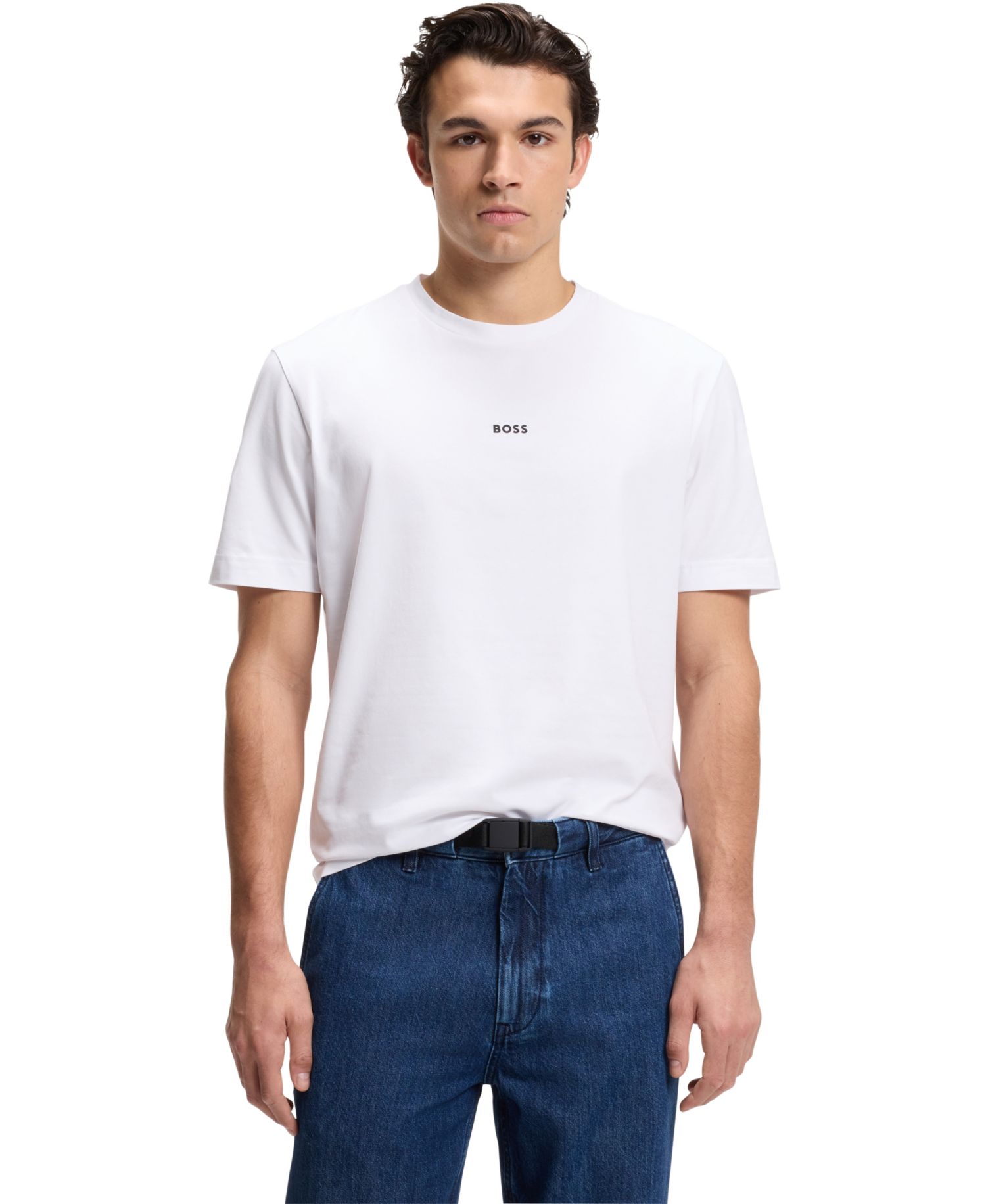 Men's Logo Print Relaxed-Fit T-Shirt
