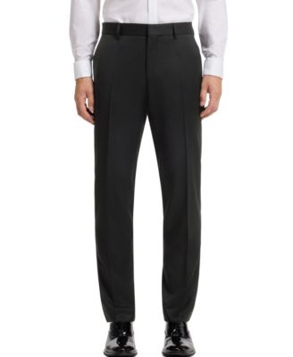 Men's Virgin-Wool Serge Slim-Fit Pants