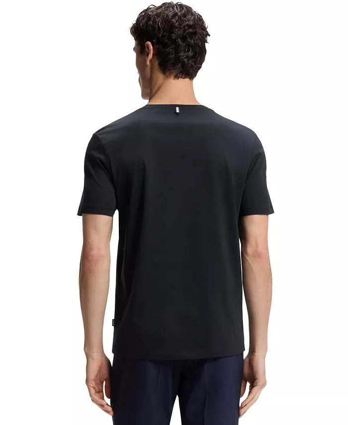 Men's Slim-Fit Mercerized-Cotton T-shirt - thumbnail 2