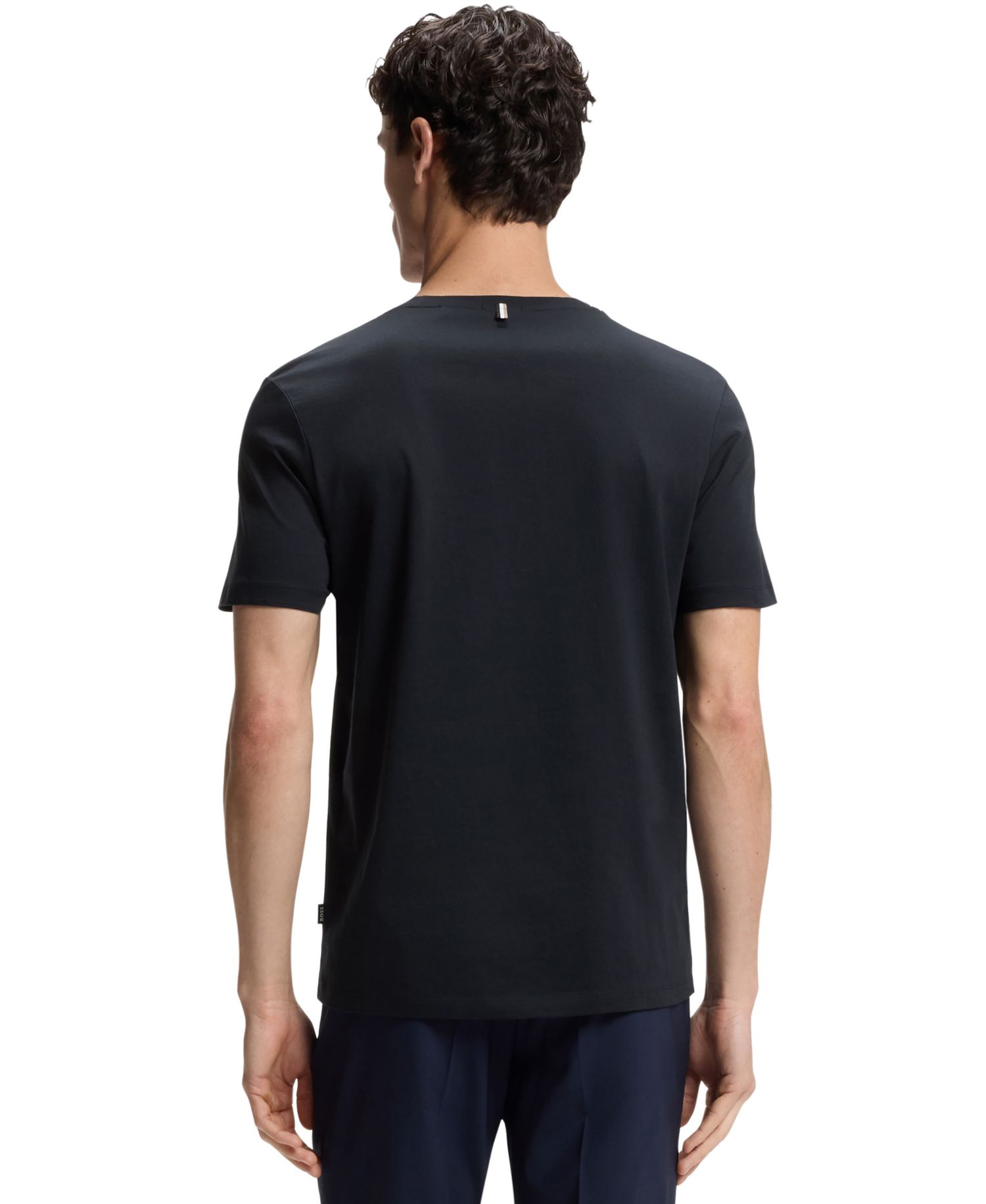 Men's Slim-Fit Mercerized-Cotton T-shirt