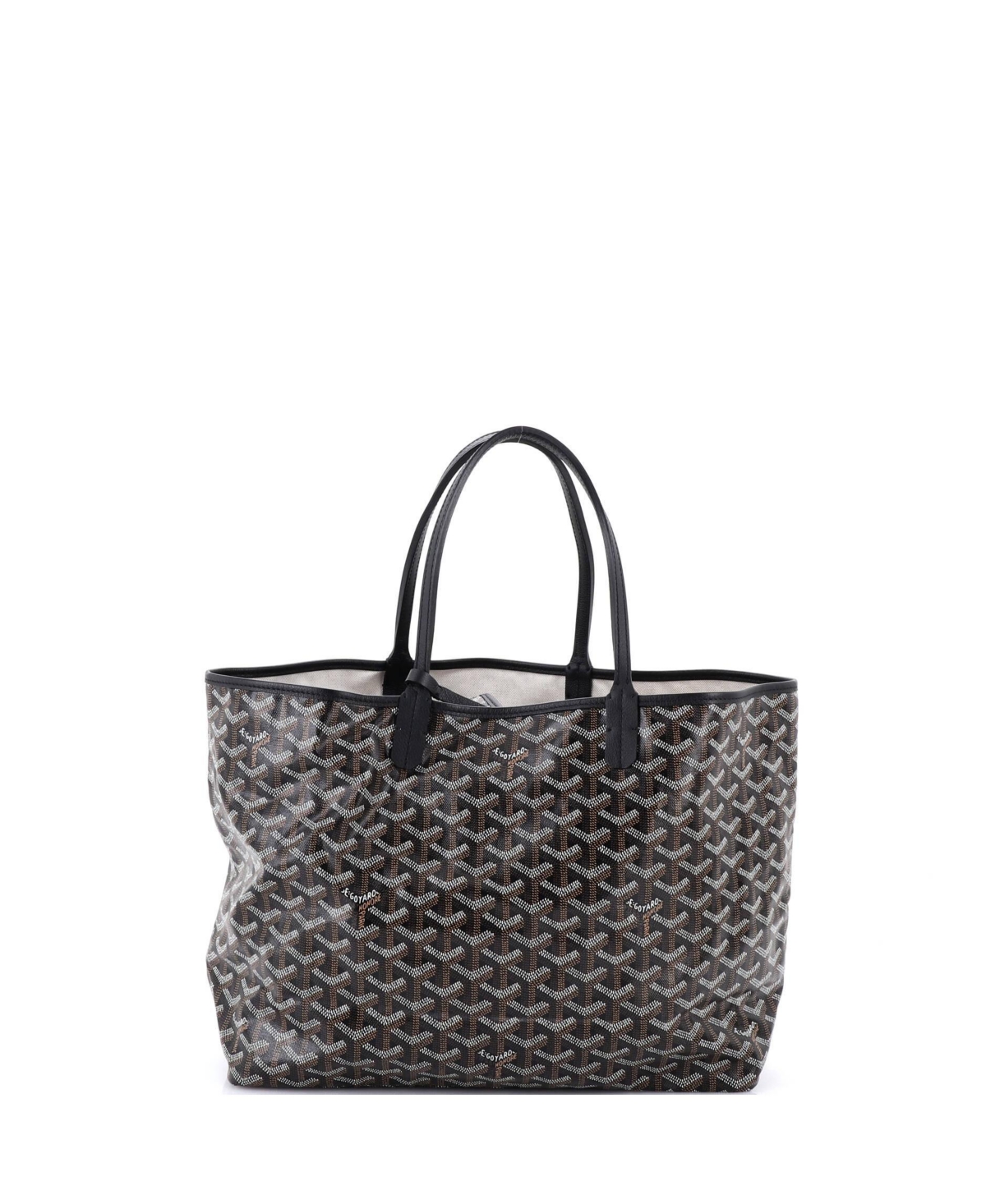 Pre-Owned Goyard Saint Louis Printed Coated Canvas Tote