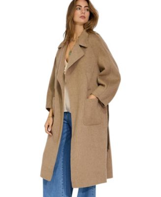 Women's Big Girl Wool Blend Coat
