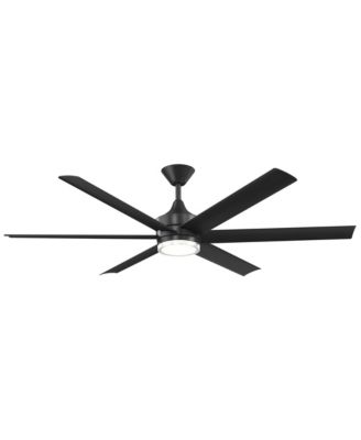 Solen 6 Blade 65" Ceiling Fan Matte Matte Blades