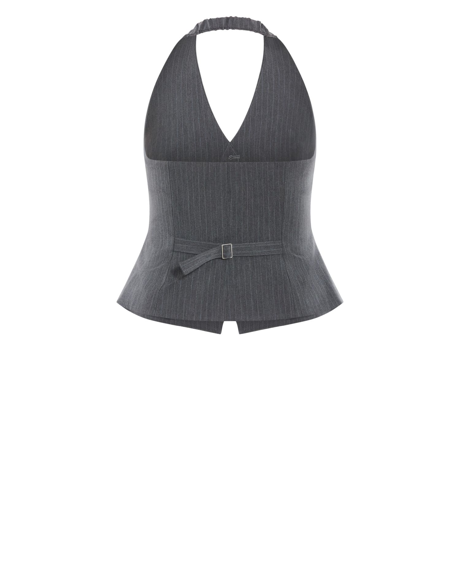 Plus Size Cora Halter Stripe Vest