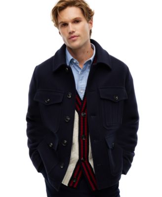 Men's Wool-Blend Four Pocket Jacket