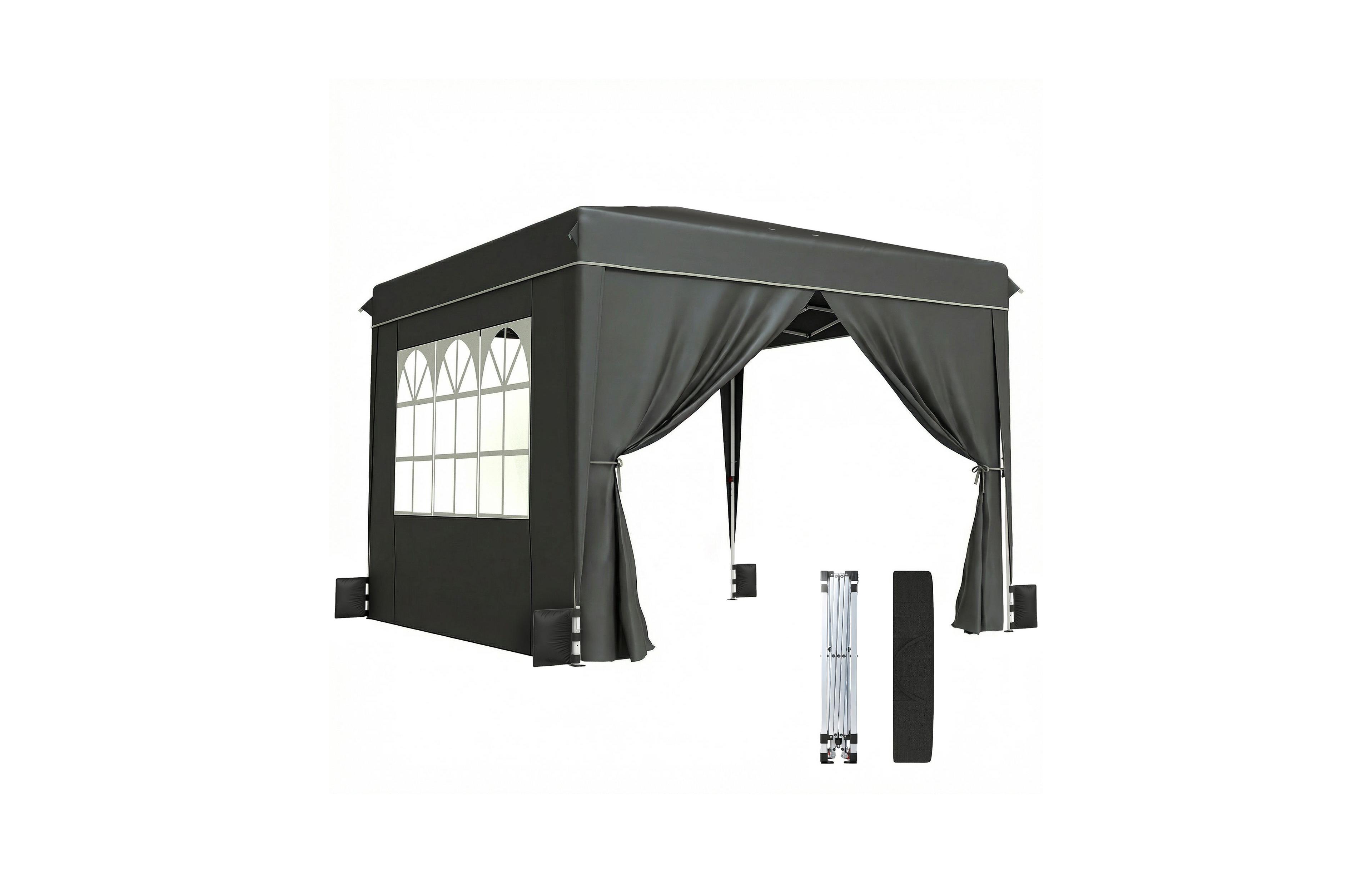 Sevorley Outdoor Canopy Shelter, Carry Bag, Pop-Up Setup, 10 x 10 ft for Camping