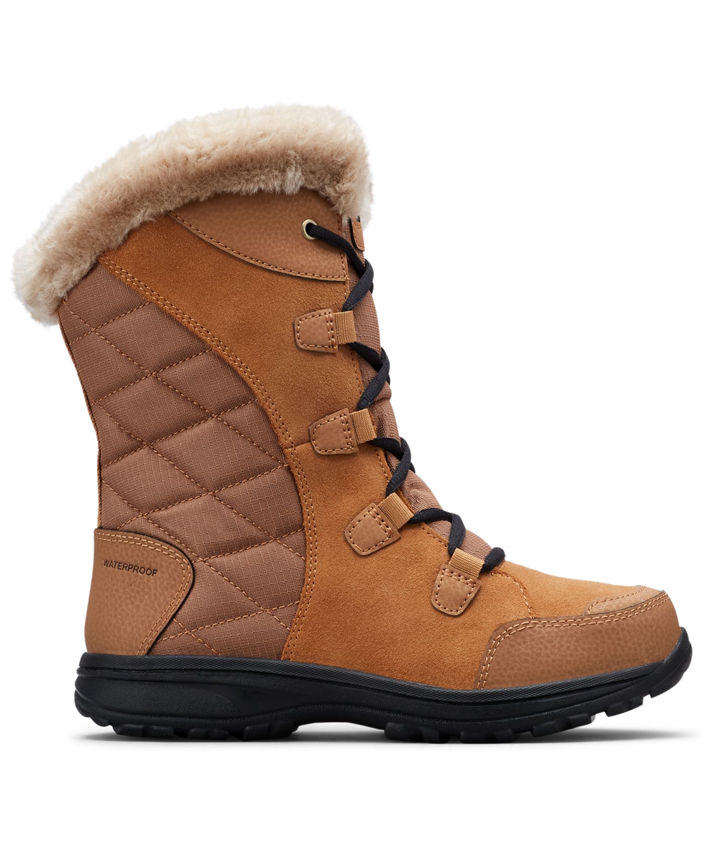 Женские ботинки Columbia Ice Maiden™ II Tall Cold Weather, цвет: Чёрный — фото 2
