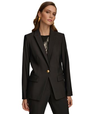 Women's One Button Blazer