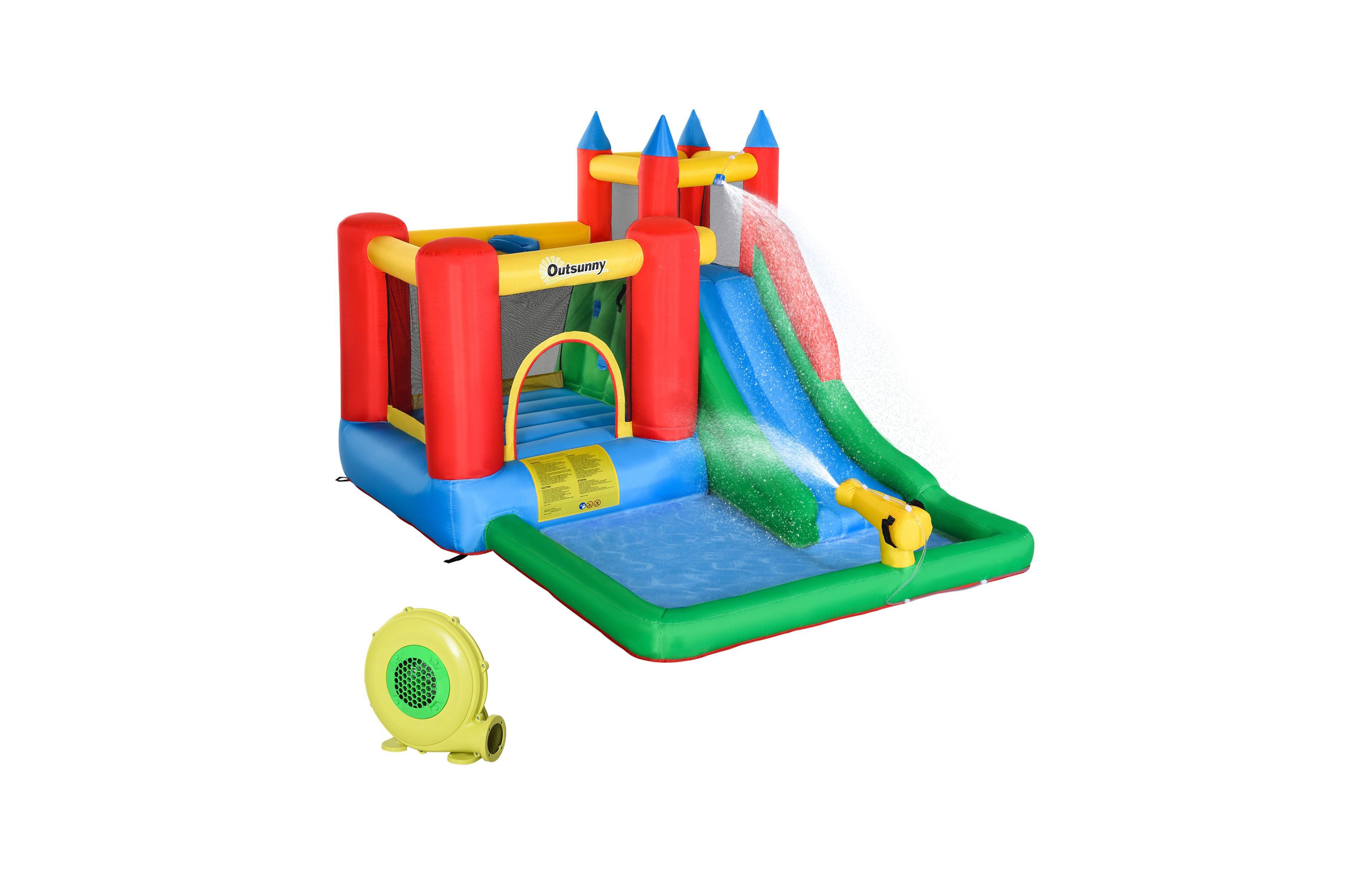 Sevorley Oxford Fabric Inflatable-Water Slide, Ages 3-8