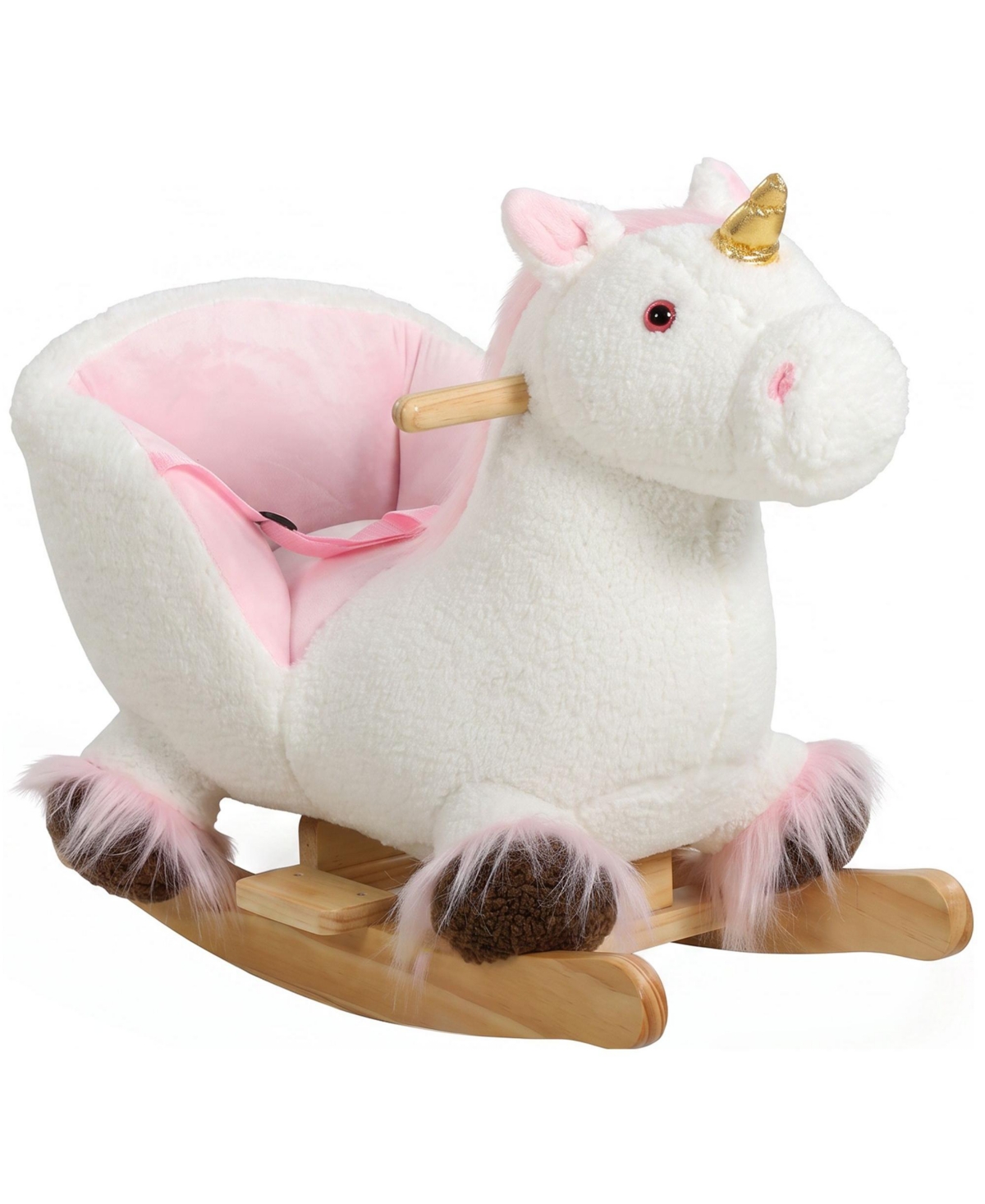 Sevorley Rocking Ride-On Toy with Fitted Restraint, Ages 12-36 Months