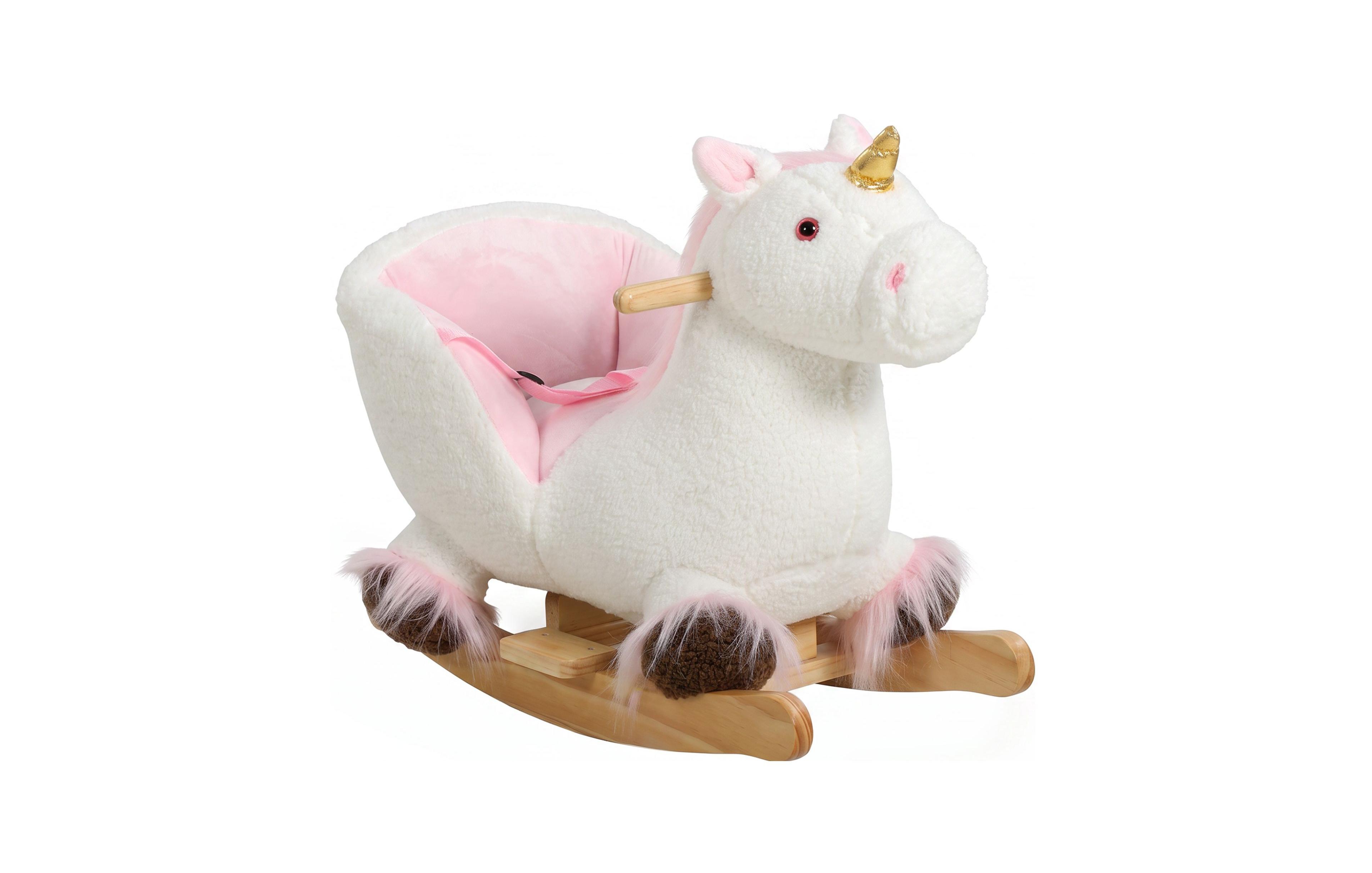 Sevorley Rocking Ride-On Toy with Fitted Restraint, Ages 12-36 Months