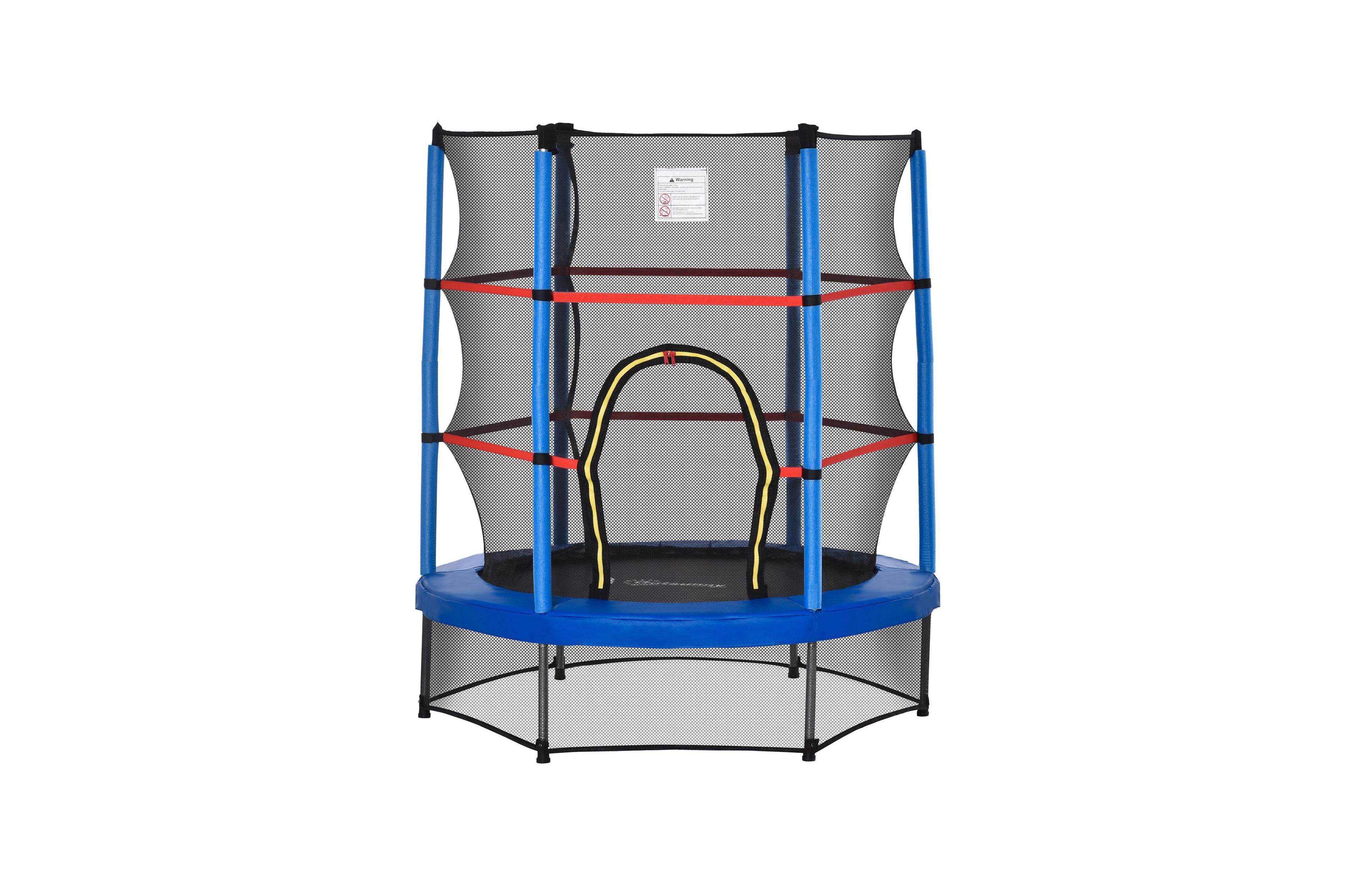 Sevorley Kids Springless Trampoline with Enclosure Net, Ages 3-6