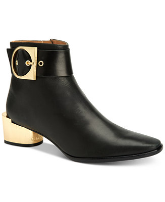 Calvin Klein Women&#39;s Andrina Ankle Booties & Reviews - Boots - Shoes - Macy&#39;s
