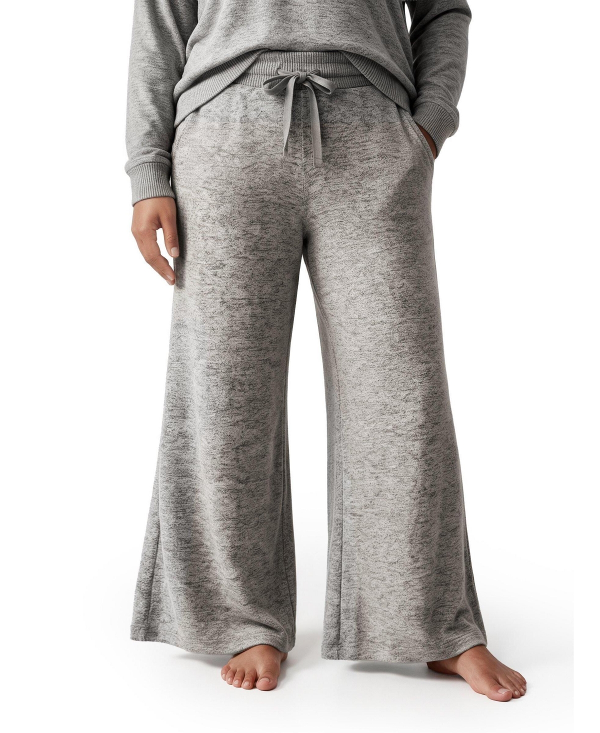 Torrid Plus Plush Wide-Leg Lounge Pants