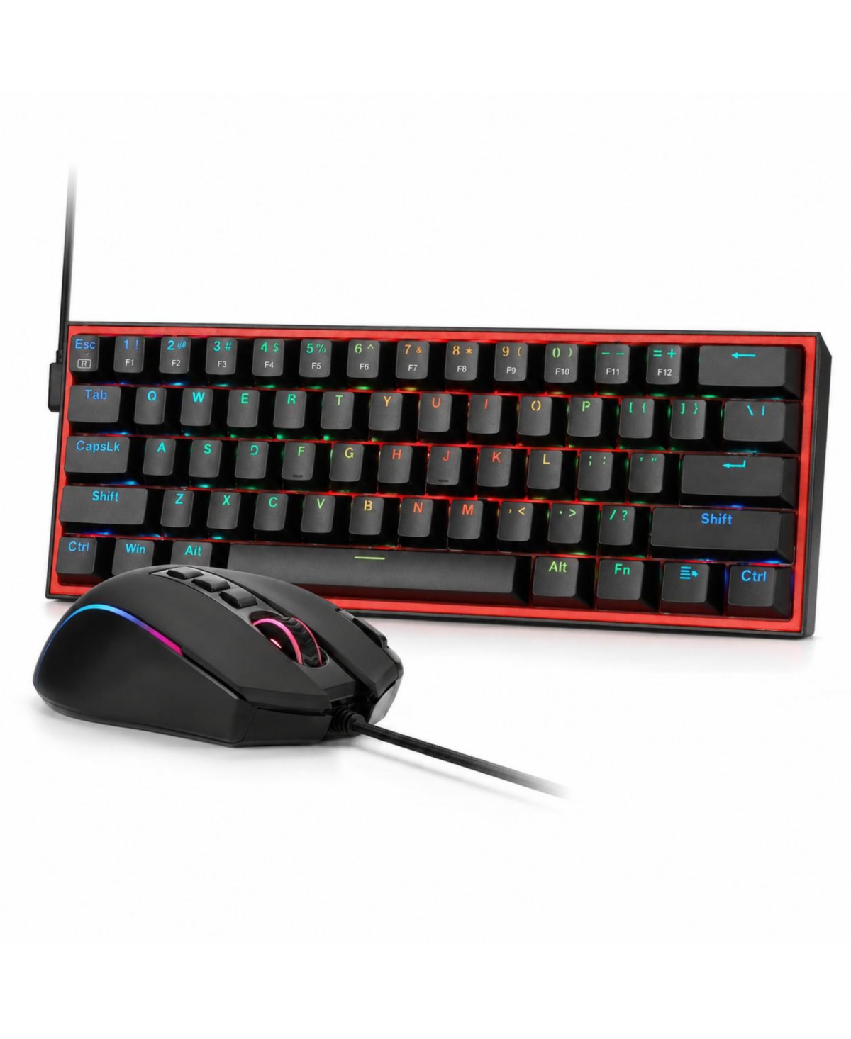 Lofree Wired 60% Hot Swap Rgb Gaming Mechanical Keyboard - Cb201 bk