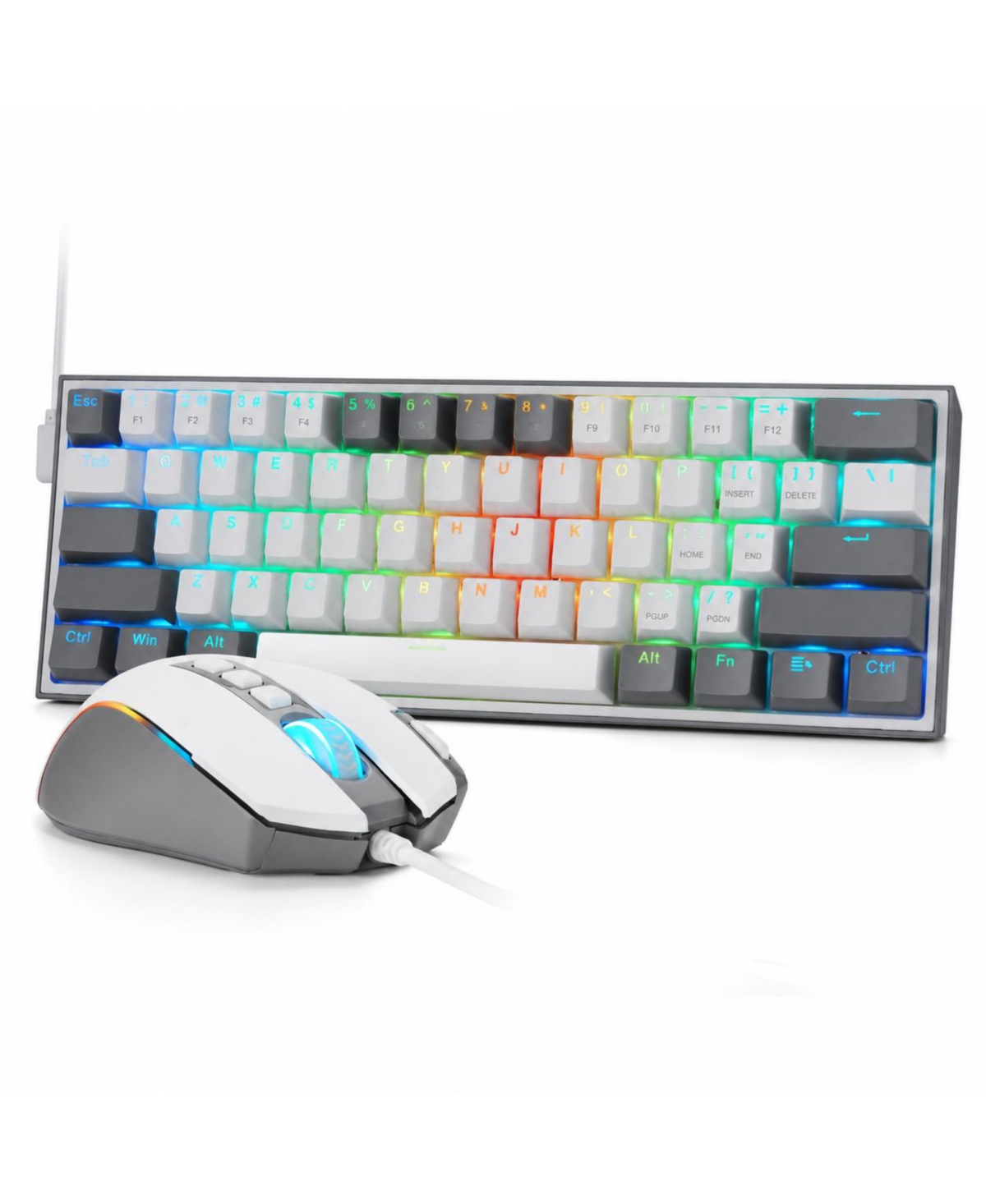 Lofree Wired 60% Hot Swap Rgb Gaming Mechanical Keyboard - Cb201 wt