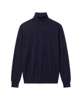 Men's Big & Tall Regular-Fit Merino Wool Turtleneck Sweater