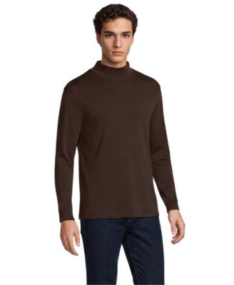 Men's Cotton Supima Mock Turtleneck