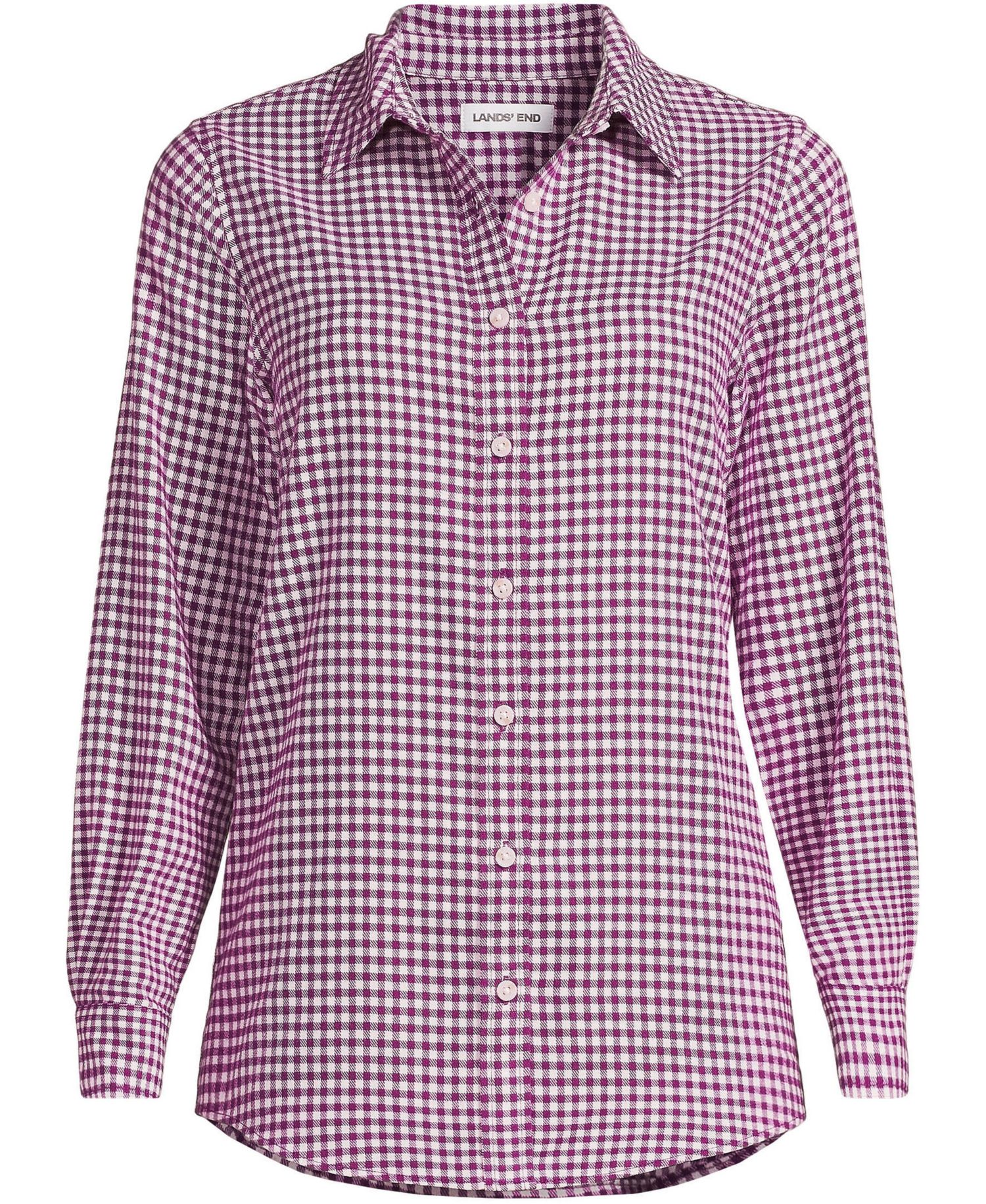 Women's Flannel Boyfriend Long Sleeve Shirt