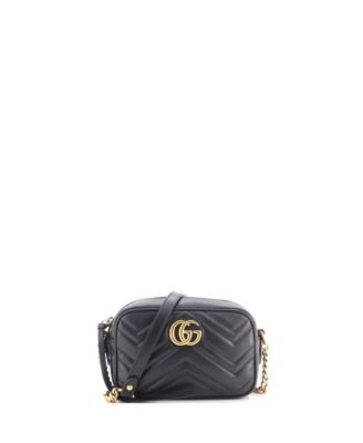 Mini GG Marmont Shoulder Bag Matelasse Leather