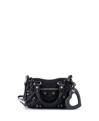 Mini Le Cagole Giant Studs Tote Leather