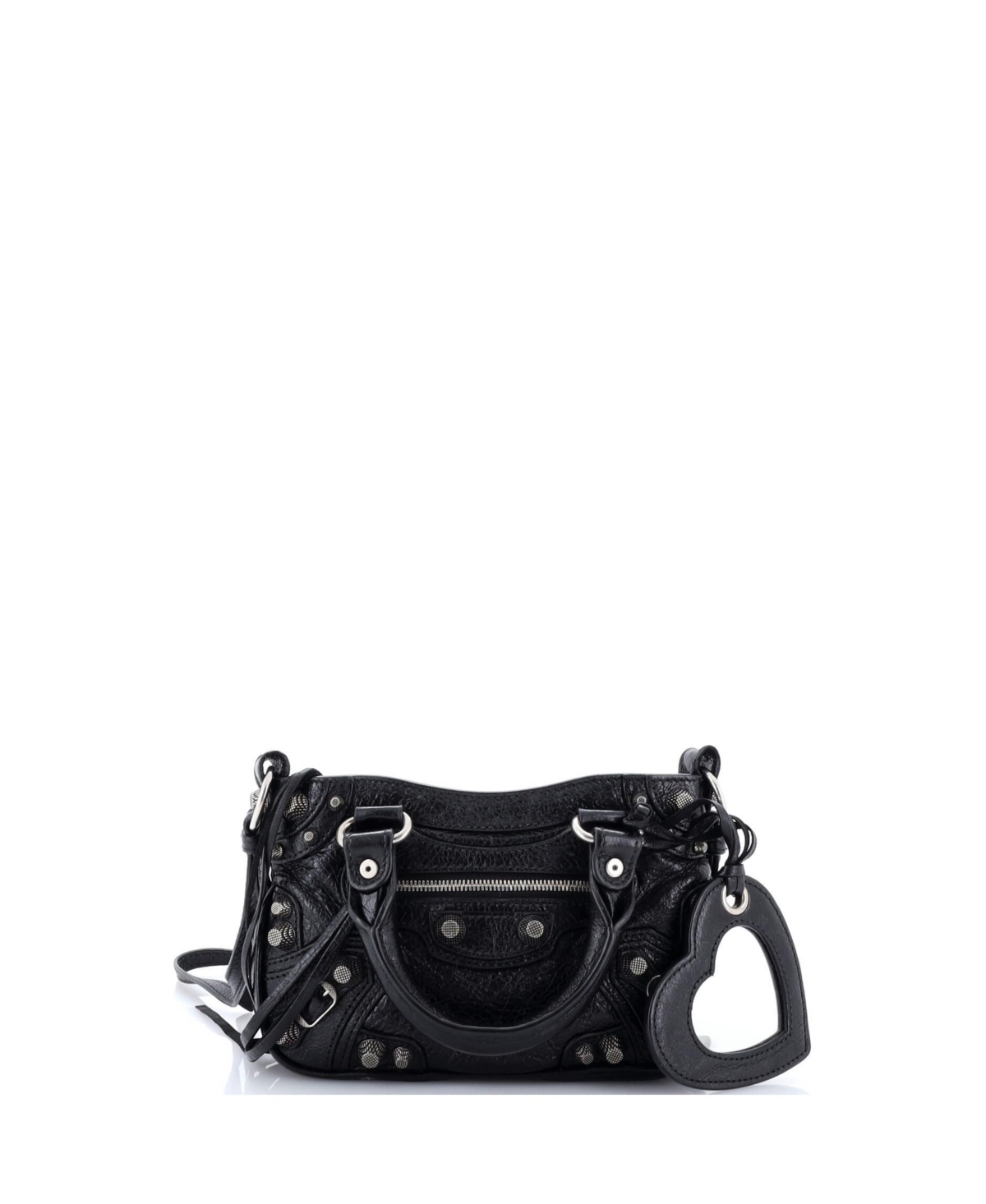 Pre-Owned Balenciaga Mini Le Cagole Giant Studs Tote Leather